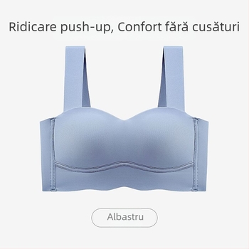 Sutien fără cusături, tip tub-top, pentru sâni mici, subțire, fără sârmă, cu susținere sport, modelare sân