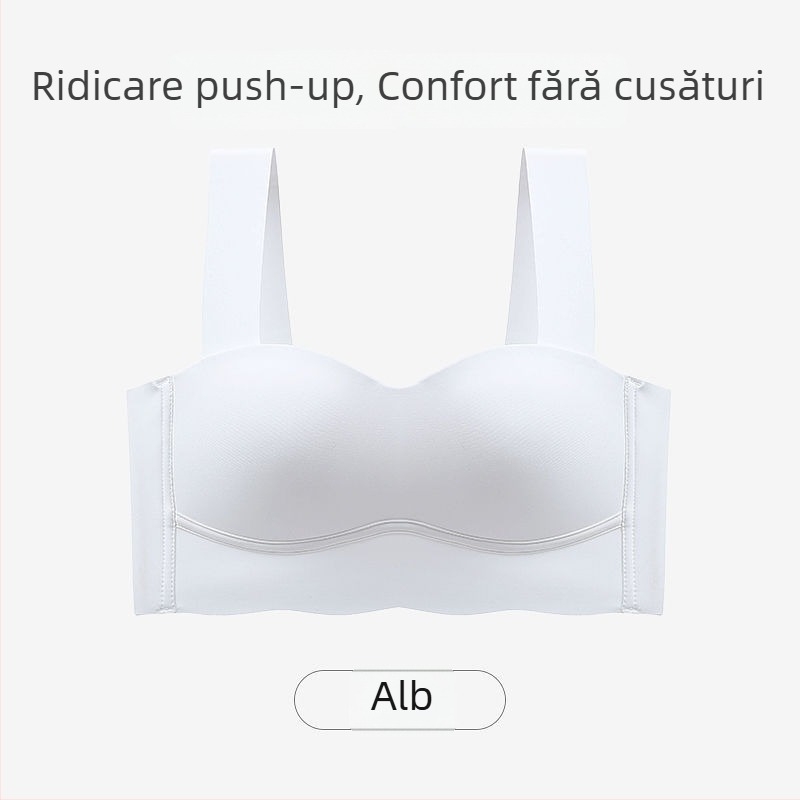Sutien fără cusături, tip tub-top, pentru sâni mici, subțire, fără sârmă, cu susținere sport, modelare sân