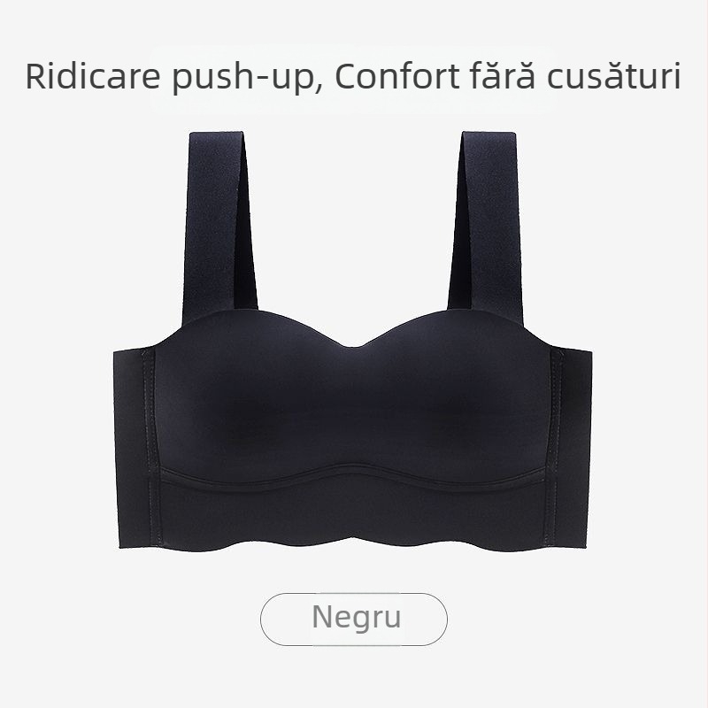 Sutien fără cusături, tip tub-top, pentru sâni mici, subțire, fără sârmă, cu susținere sport, modelare sân