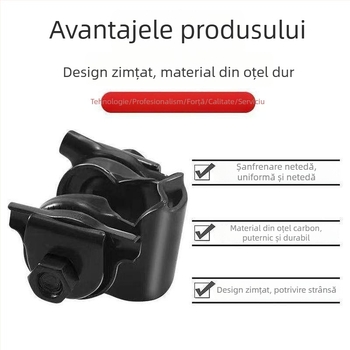 Colier de șa pentru bicicletă de munte, cu șurub și conector de transformare