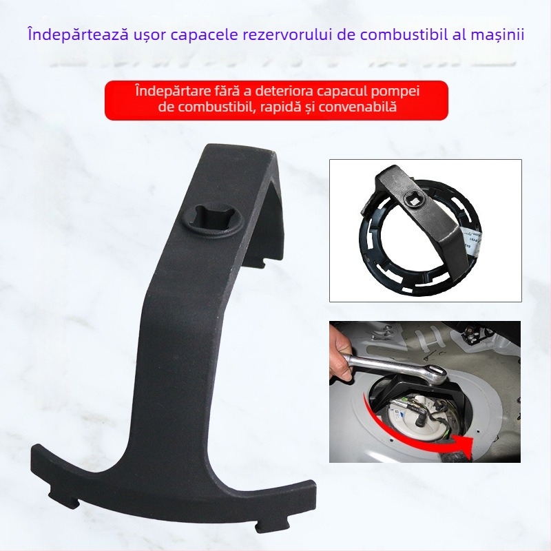 Unealtă de demontare a capacului pompei de combustibil auto – cheie universală