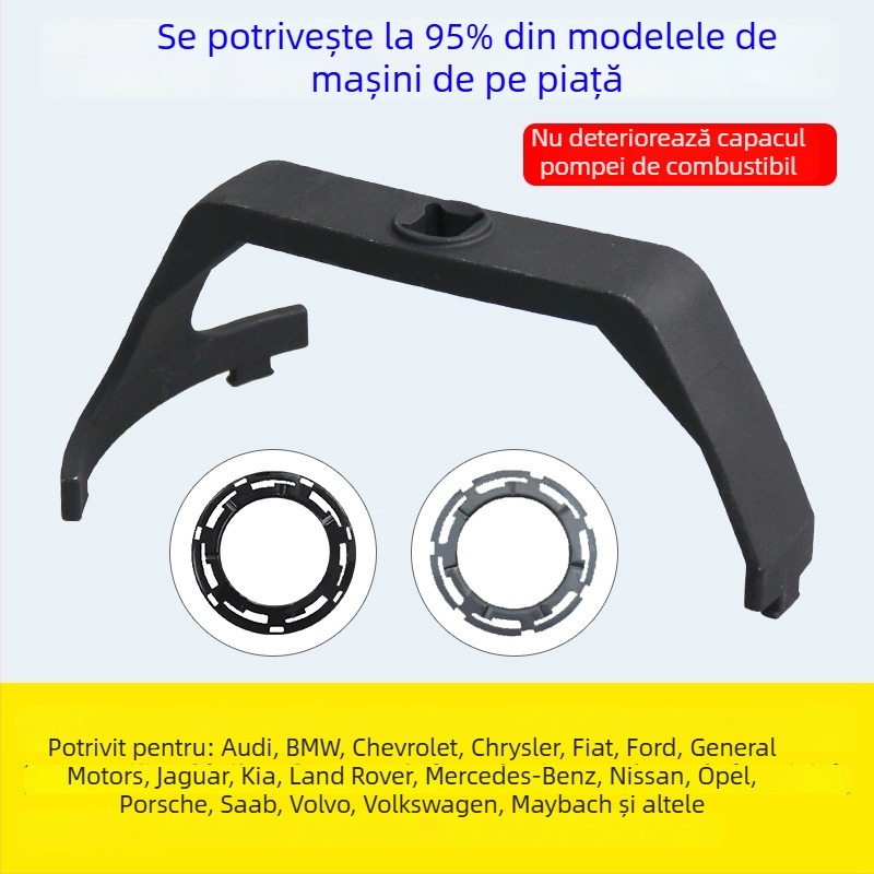 Unealtă de demontare a capacului pompei de combustibil auto – cheie universală