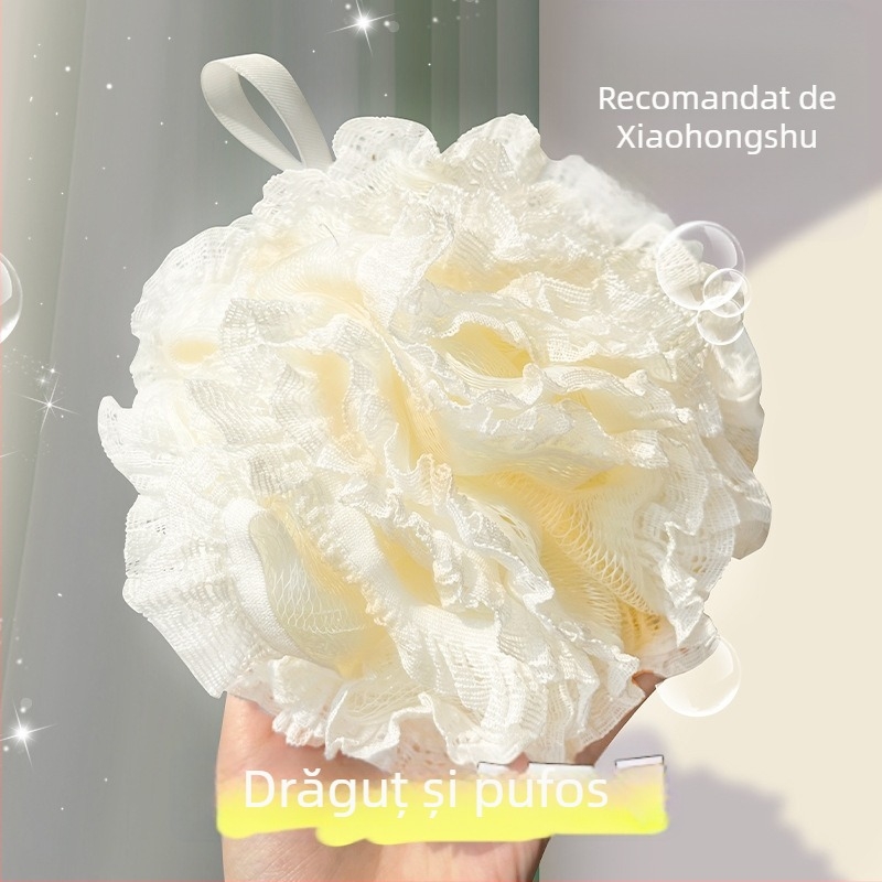 Mănușă exfoliantă pentru baie și loofah, textură delicată pentru piele