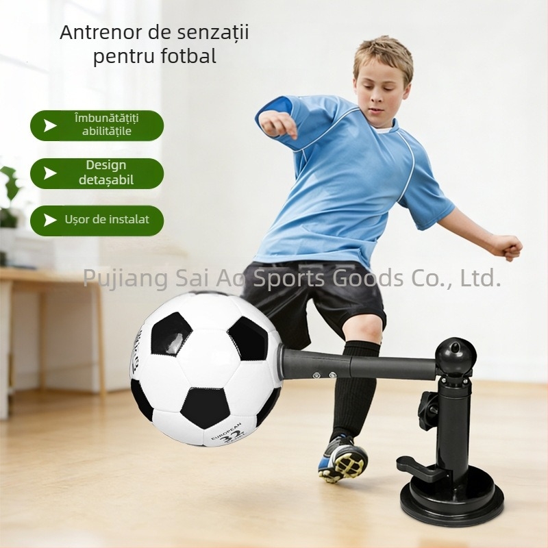 Dispozitiv de antrenament pentru simțul mingii de fotbal, dispozitiv de control al mingii, antrenament de fotbal pentru tineri, ajutor de antrenament cu dublă utilizare pentru senzația mingii
