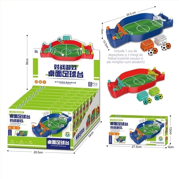 Fotbal pe masă pentru copii pentru două persoane — joc interactiv familie