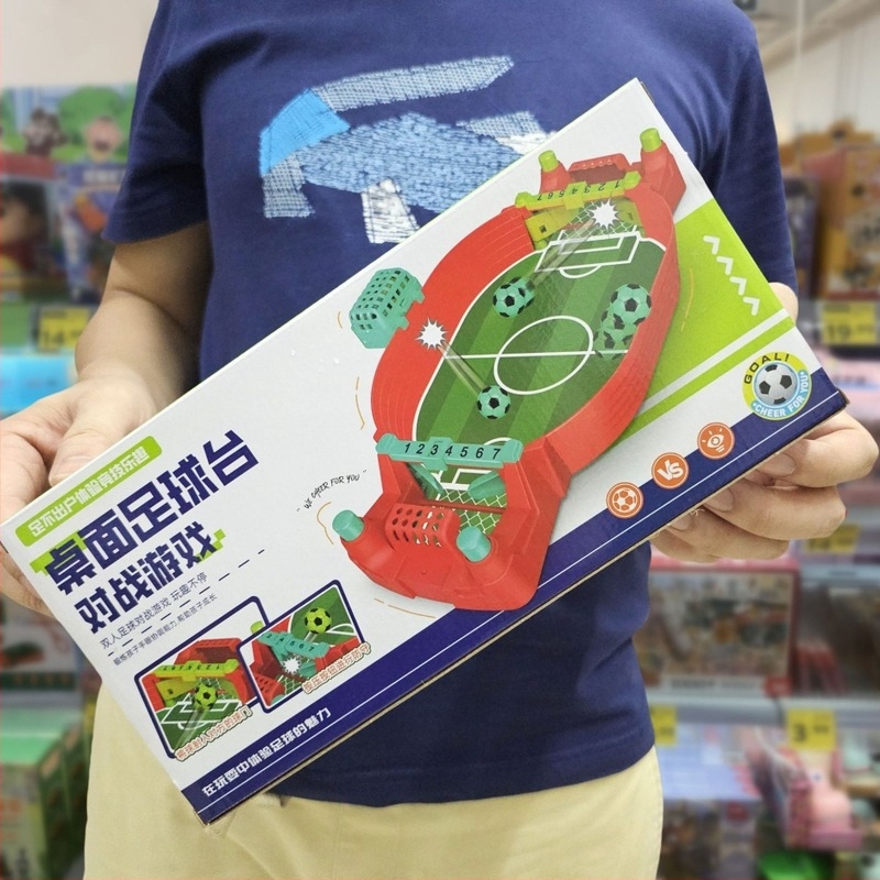 Fotbal pe masă pentru copii pentru două persoane — joc interactiv familie