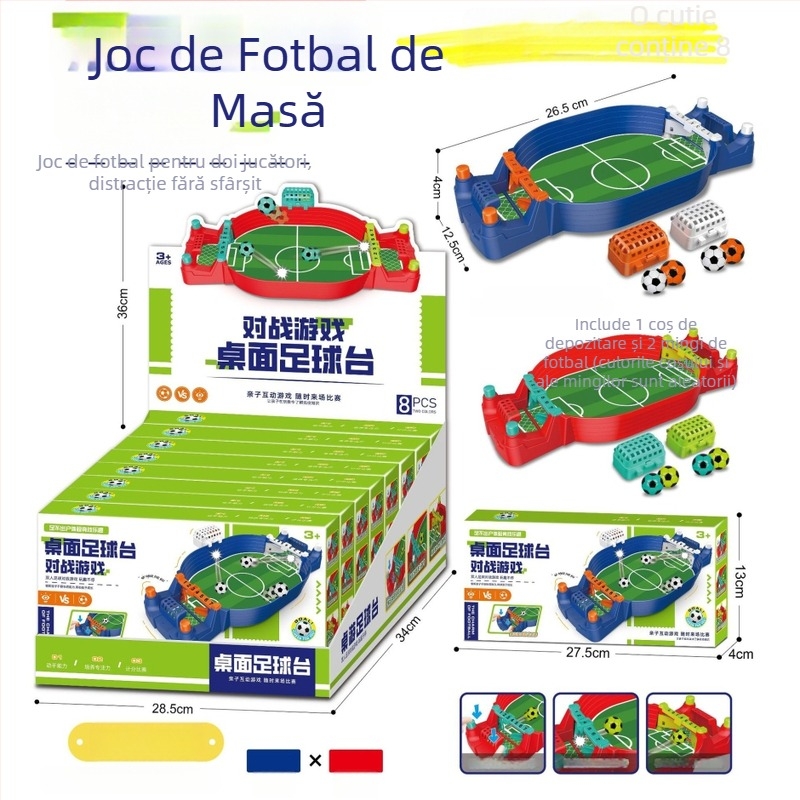 Fotbal pe masă pentru copii pentru două persoane — joc interactiv familie