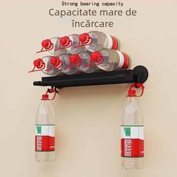 Suport pliabil pentru prosoape, montaj pe perete, fără găuri, baie, uscare