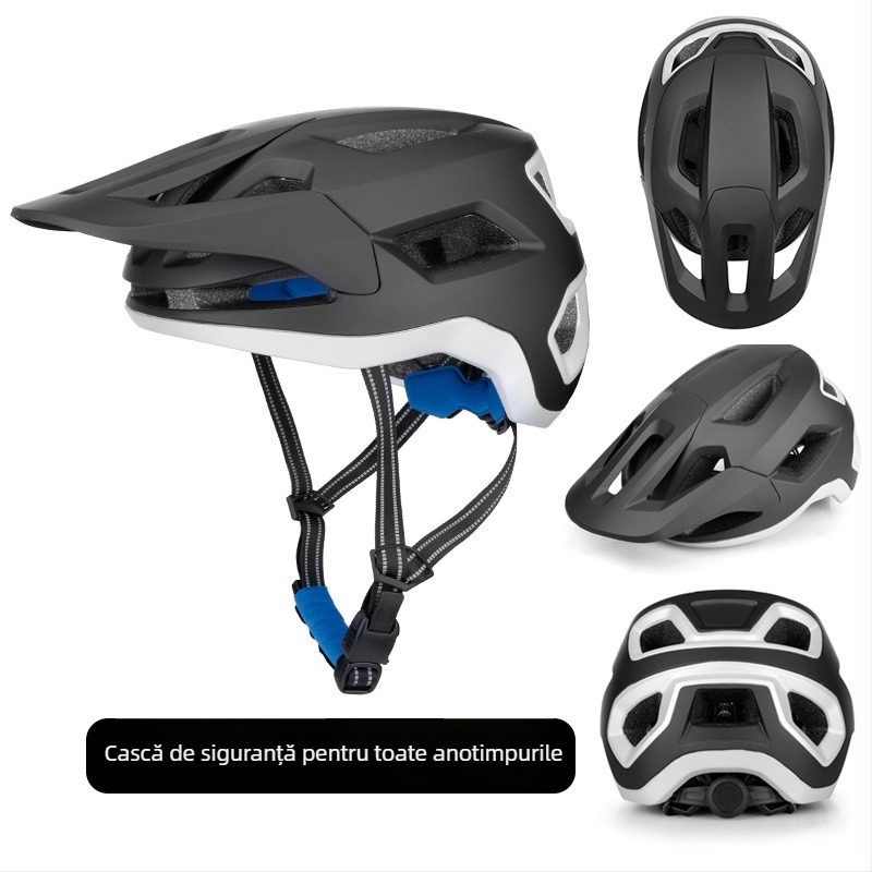 Cască pentru bicicletă de munte, cască de siguranță pentru ciclism off-road, design integrat margine-la-margine, culori și logo personalizabile