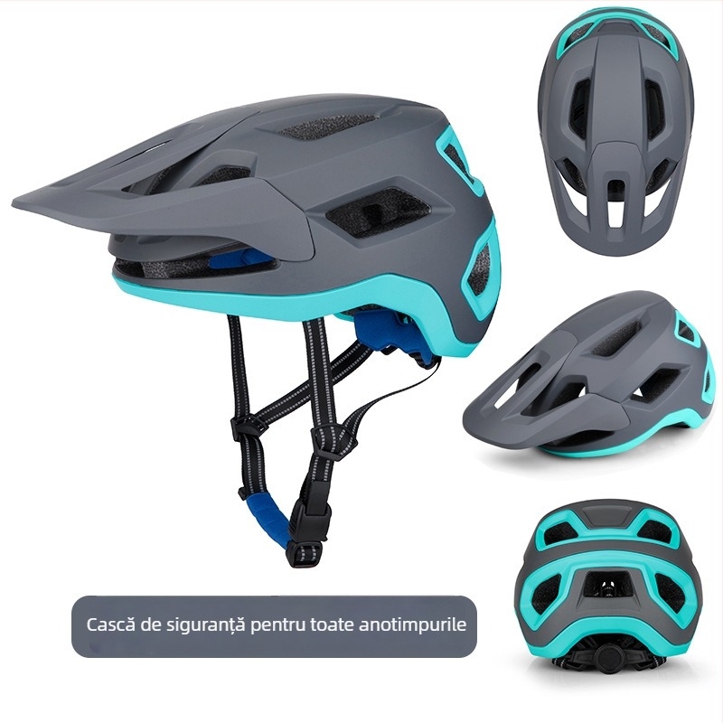 Cască pentru bicicletă de munte, cască de siguranță pentru ciclism off-road, design integrat margine-la-margine, culori și logo personalizabile