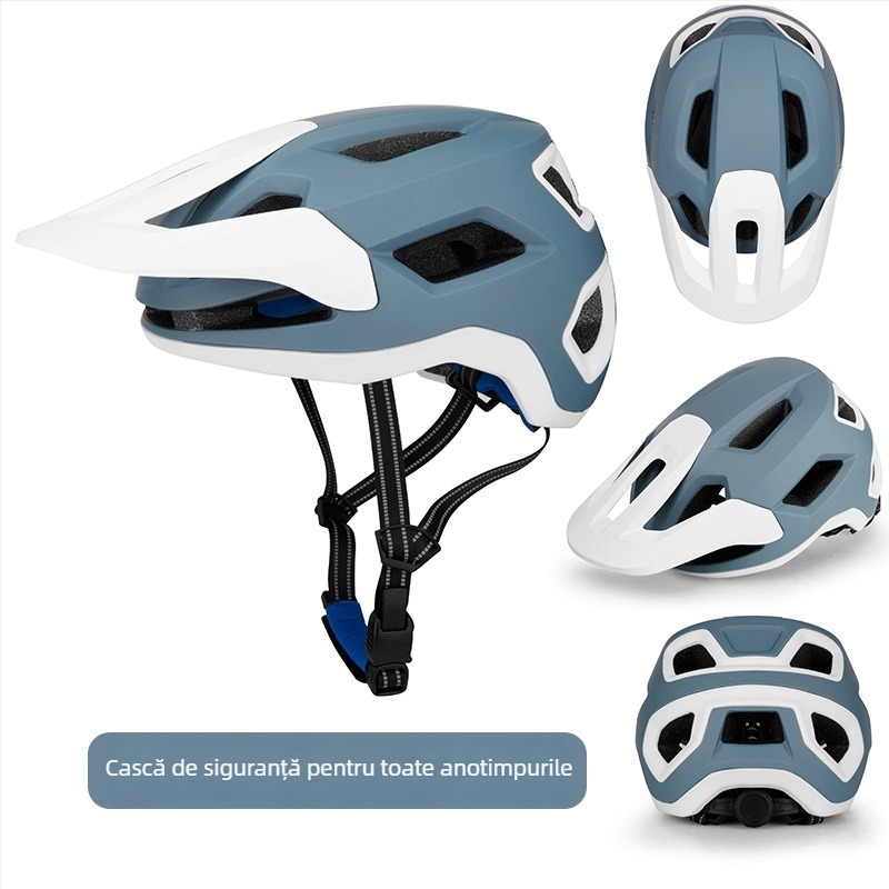 Cască pentru bicicletă de munte, cască de siguranță pentru ciclism off-road, design integrat margine-la-margine, culori și logo personalizabile