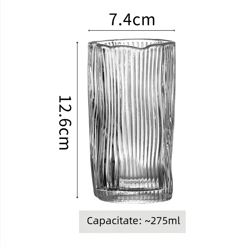 Pahar premium de cocktail pentru băuturi lungi – suc, băuturi carbogazoase, bere și cafea