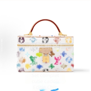 Geantă de femei din piele naturală, în formă de găleată, cu curea crossbody, organizator cosmetic mic, căptușeală moale