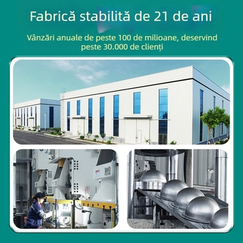 Capac ventilație exterior din oțel inoxidabil 304, protecție împotriva vântului, supapă de retur, capac de ploaie, tip deschis