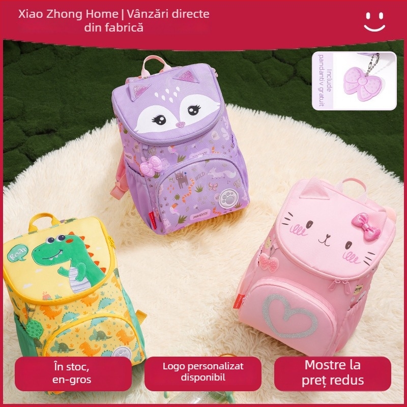 Rucsac mic pentru grădiniță, unisex, anti-pierdere, 1-3 ani, poliester ușor, vânzare en gros