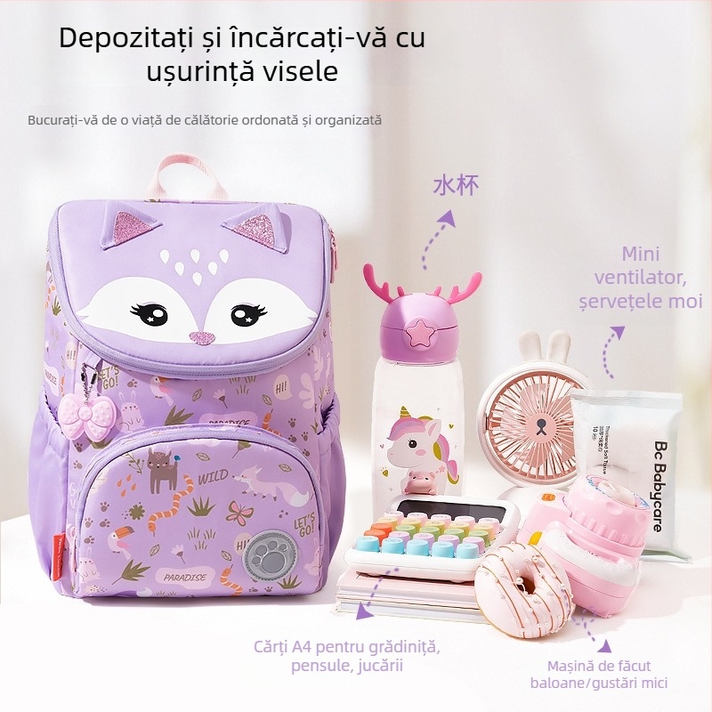 Rucsac mic pentru grădiniță, unisex, anti-pierdere, 1-3 ani, poliester ușor, vânzare en gros