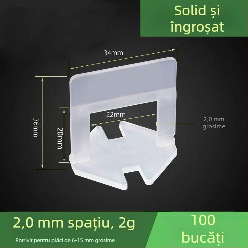 Bază de nivelare a plăcilor din PVC pentru instalare și spațierea rosturilor