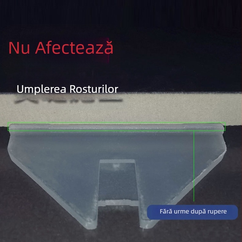Bază personalizată de nivelare a plăcilor, cu card din plastic, pentru montarea plăcilor și reglarea rosturilor