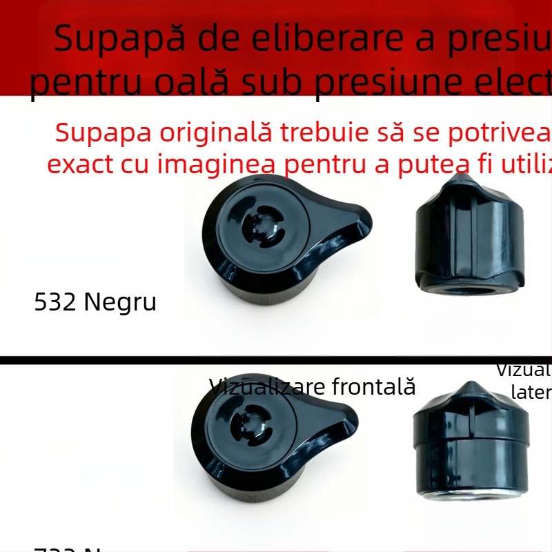 Piese pentru oală sub presiune electrică Rongshida: supapă de evacuare, supapă de limitare a presiunii și greutate pentru supapă, model YDG50-100A260 A57