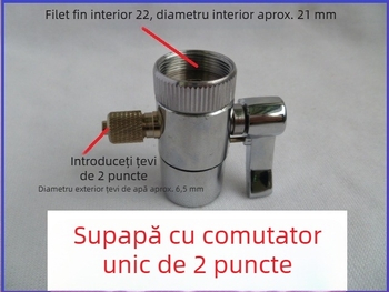 Ventil de tăiere unic pentru purificator de apă, distribuitor de apă de birou, robinet de comutare