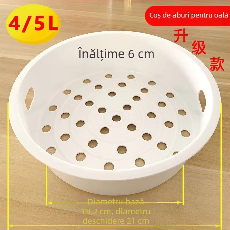 Ball Pot liner interior pentru oală de orez cu coș universal de abur, grilă de abur PP, de calitate alimentară