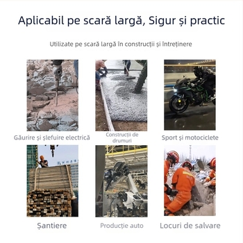 Mănuși Anti-Coliziune, Nivelul 5 Rezistență la Tăiere, Pentru Reparații Auto, Îngroșate, Rezistente la Uzură, Absorbante de Șocuri