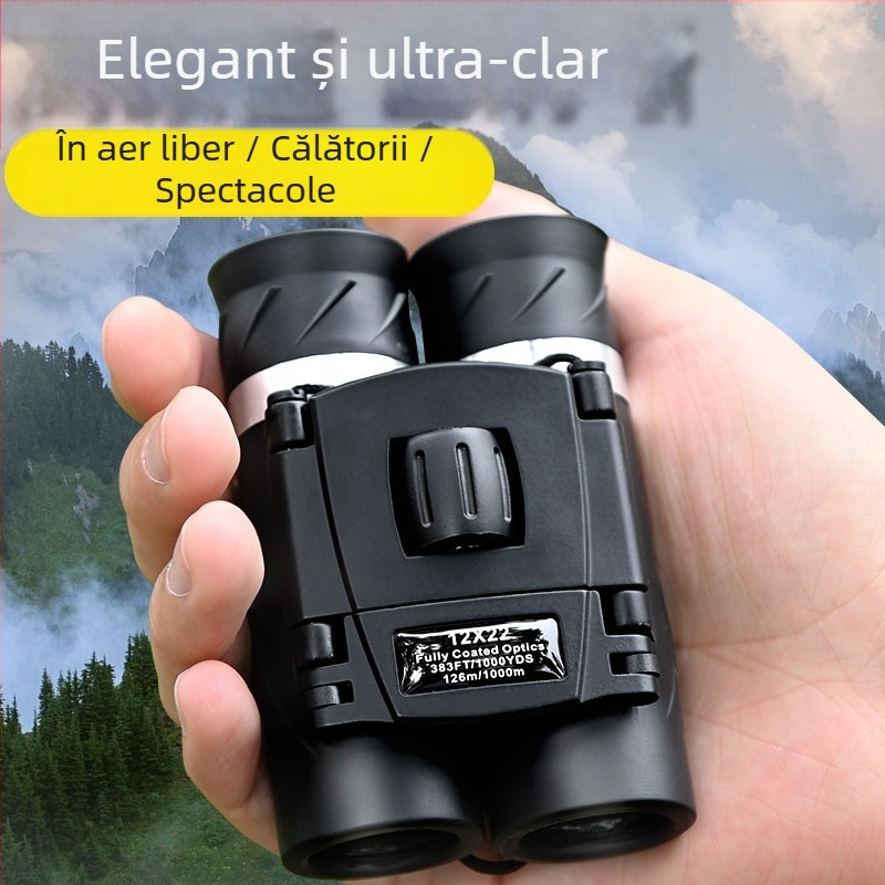 Binoclu profesional cu mărire înaltă și definire ridicată pentru concerte, compact pentru fotografii cu telefonul, potrivit pentru copii și adulți, în aer liber
