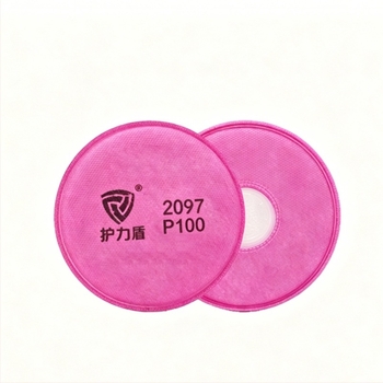 Filtru din cărbune activ pentru mască, filtrare praf și gaze, P1, compatibil cu măști 6200/6800/7502, material microfibră