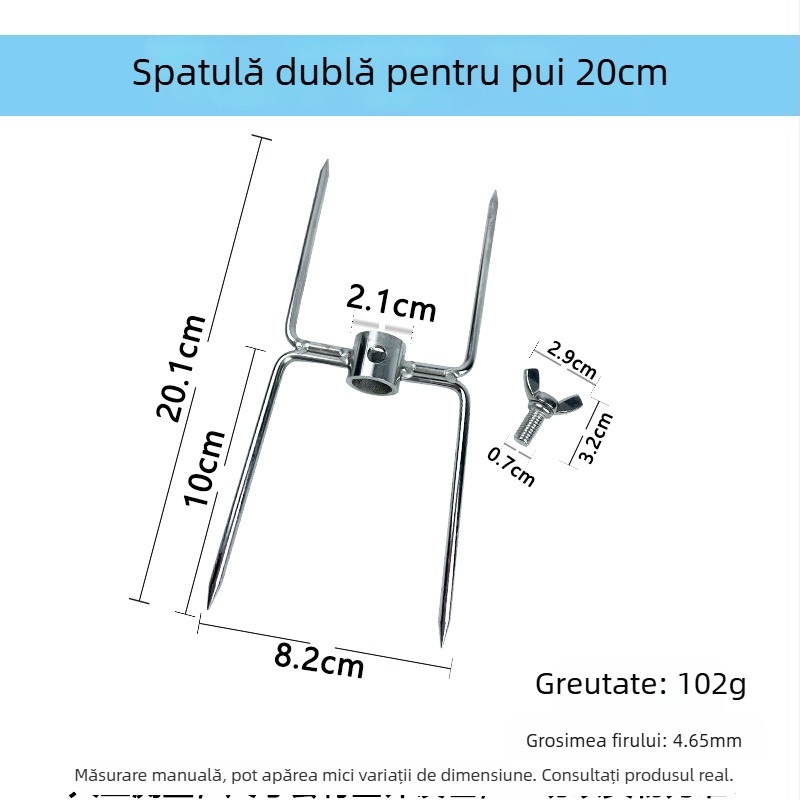 Set de furci pentru grătar din oțel inoxidabil – unelte de grătar 201 pentru uz casnic