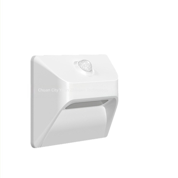 Lumină de noapte inteligentă cu senzor de mișcare, lampă de perete pe baterii pentru trepte și hol