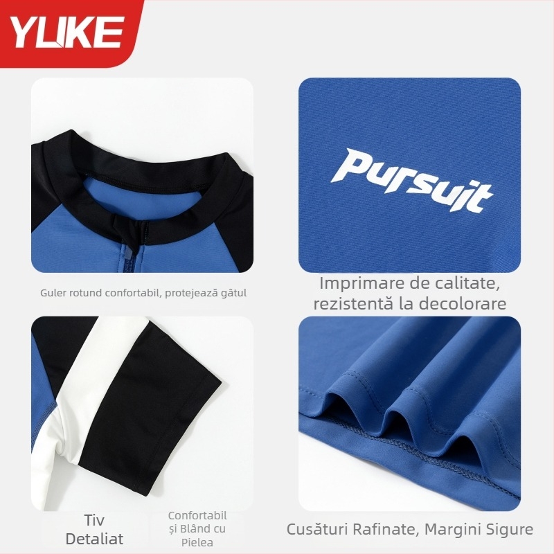 26 costum de baie pentru fete, două piese, protecție solară, uscare rapidă, costum de antrenament foarte elastic pentru băi termale