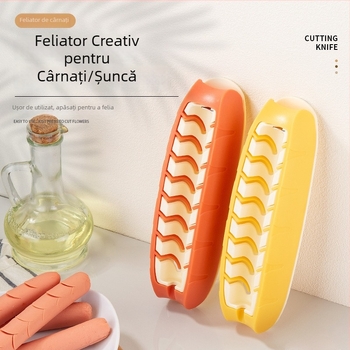 Tăietor de cârnați multifuncțional și instrument pentru înșirarea cârnaților — mașină integrată pentru grătar, bucătărie de acasă
