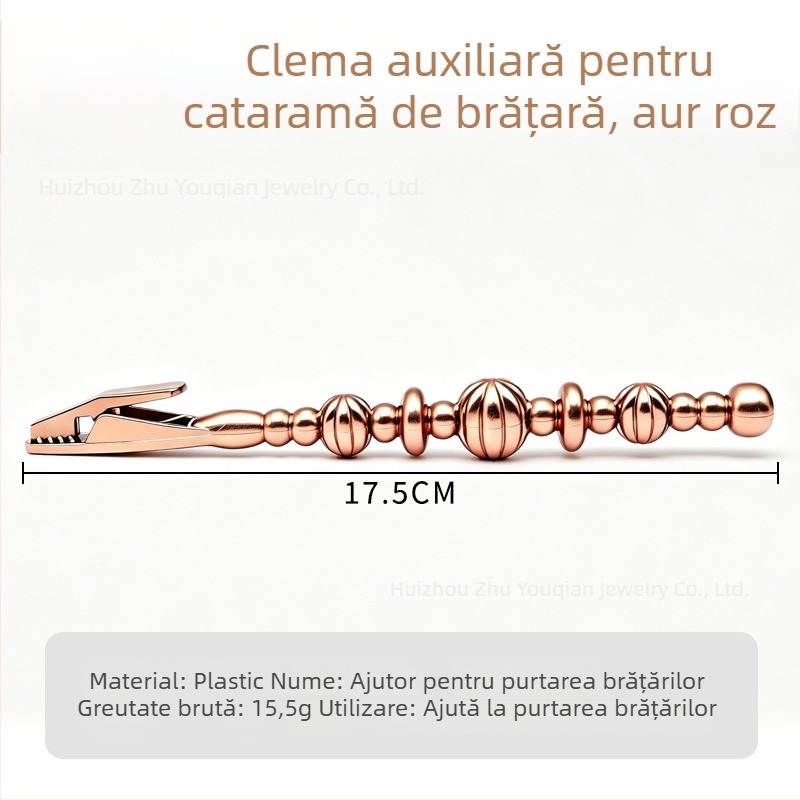 Clema de închidere pentru brățară cu clemă aligator pentru purtare ușoară, unealtă de bijuterii