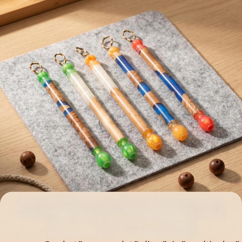 Accesorii din rășină pentru mânerul unei pensule-stilou, caligrafie și pictură, personalizabile