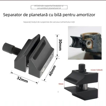 Unealtă nouă pentru separarea claxonului auto și expander pentru amortizor, unealtă pentru demontarea articulației cu bilă și a brațului de control