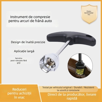 Unealtă de demontare a arcurilor pentru frânele cu tambur ale mașinii și compresor
