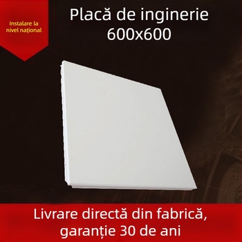 Placă de tavan din aluminiu 600x600, plafon integrat pentru birou