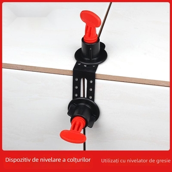 Nivela de colț pentru plăci ceramice, îmbinare rapidă pentru zidărie, reglaj profesional și fixare