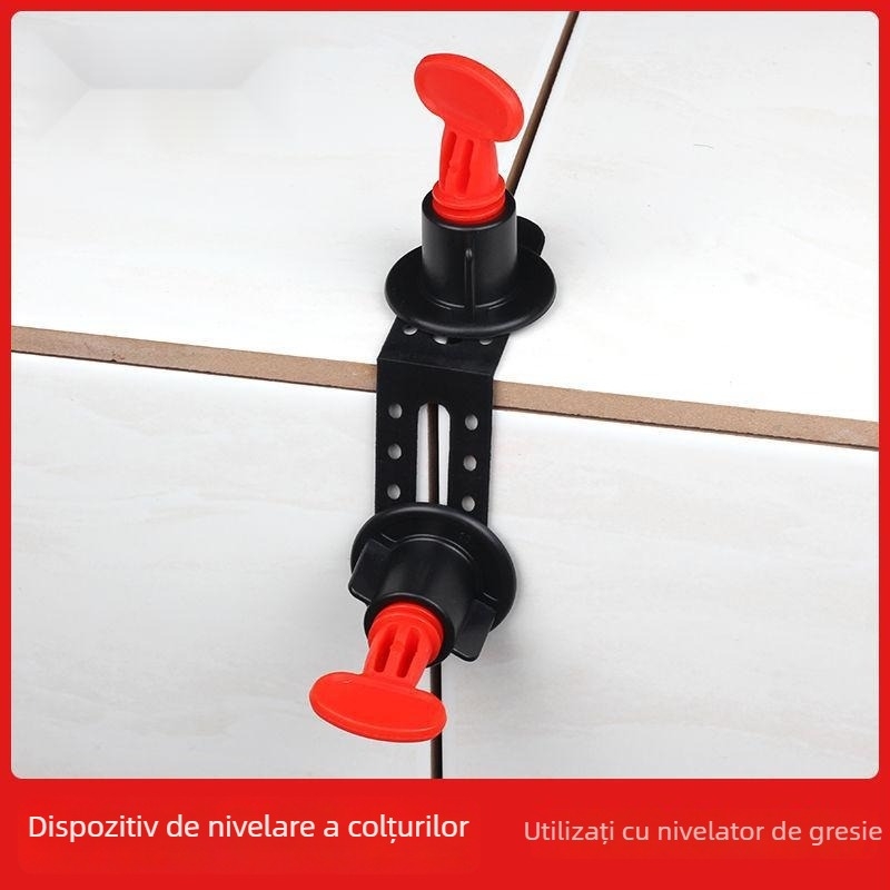 Nivela de colț pentru plăci ceramice, îmbinare rapidă pentru zidărie, reglaj profesional și fixare
