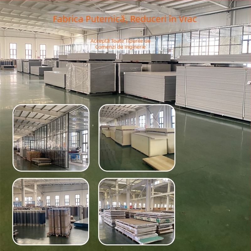Panou decorativ pentru interior din placă cu carbon cristal – panou de perete integrat cu finisaj lemnos