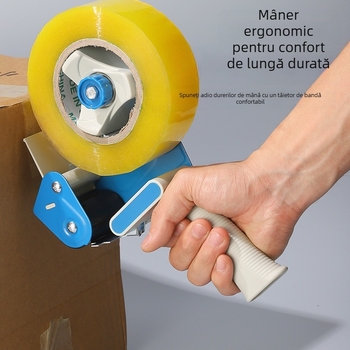 Sigiliu manual din metal pentru carton, dispenser de bandă de 2 inch