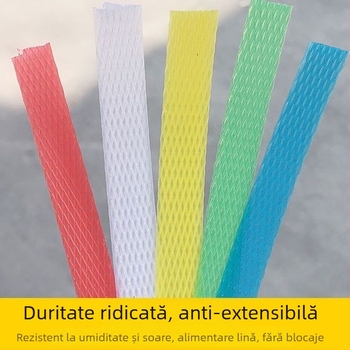 Mașină nouă de legare a benzilor PP transparente pentru ambalaje – complet/semiautomată, albă, sudură prin topire