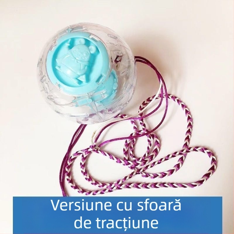 Jucărie pentru hamster: minge de alergare, roată cu suport pentru animale mici - minge de exercițiu, minge rulantă pentru combaterea plictiselii