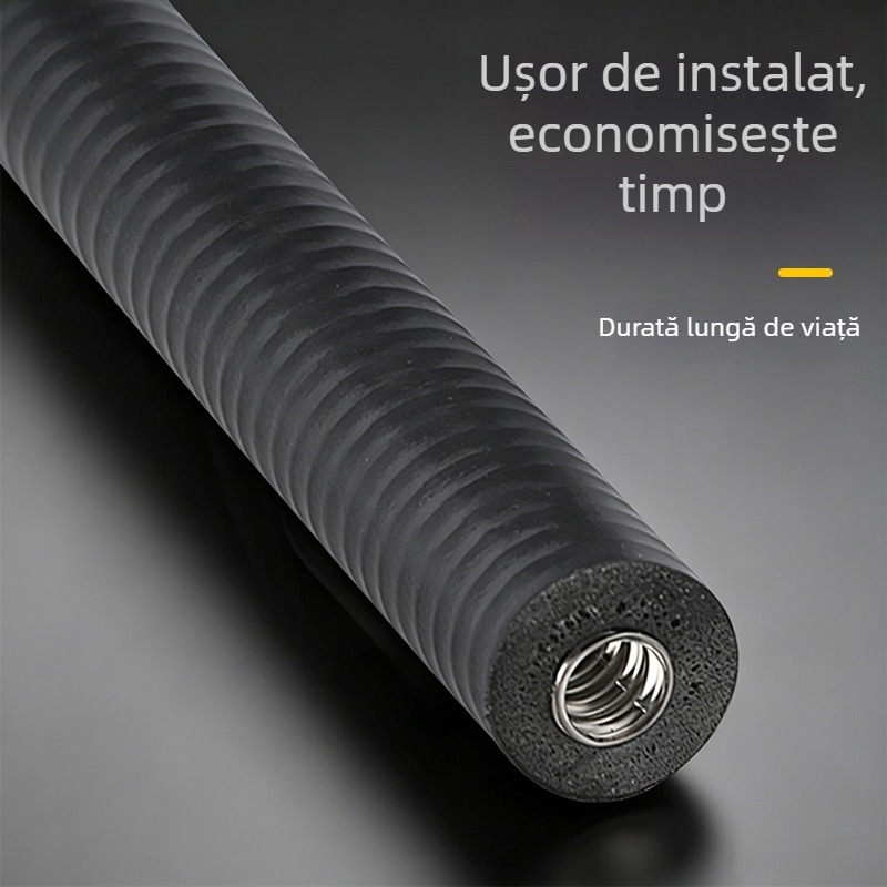 Furtun ondulat izolat, rezistent la explozie, pentru boilere, oțel inoxidabil 304, rezistent la temperaturi înalte, furtun de alimentare cu apă solară de 1/2 inch