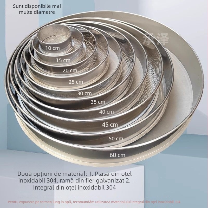 Filtru circular din oțel inoxidabil ultrafin pentru acvariu și iaz