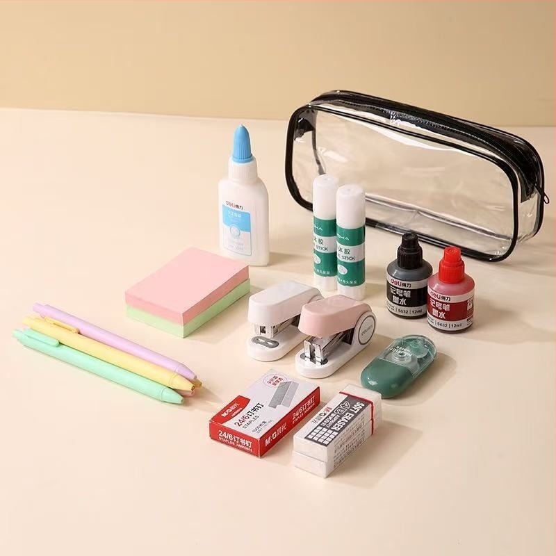 Geantă transparentă impermeabilă pentru cosmetic, cu capacitate mare, design minimalist, portabilă pentru călătorii