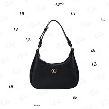 GG2026 Geantă din piele de vițel cu lanț pentru femei, formă de lună, cu un singur curea, crossbody versatilă