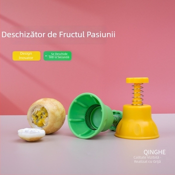 Instrument de decojire și despărțire a fructelor cu protecție pentru mână, pentru bucătărie