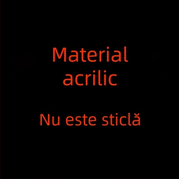 Vas rotund din acrilic, transparent, pentru salate, deserturi, gustări și fructe; potrivit pentru hoteluri și baruri.