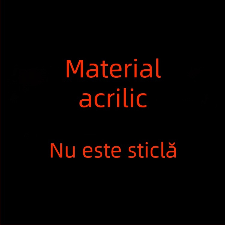 Vas rotund din acrilic, transparent, pentru salate, deserturi, gustări și fructe; potrivit pentru hoteluri și baruri.
